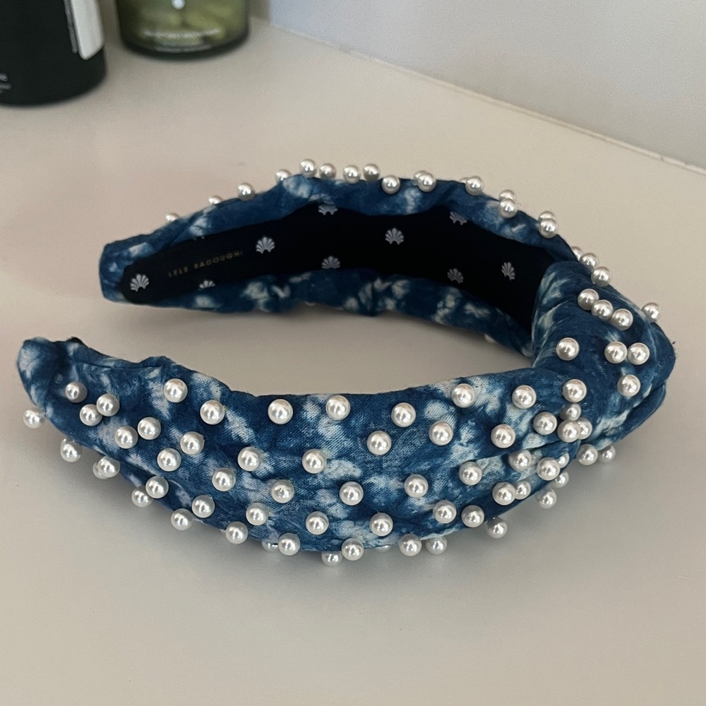 Lele Sadoughi Pearl Headband